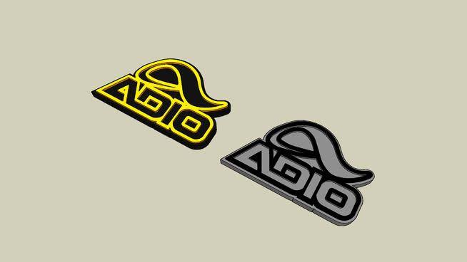 Adio Logo - Adio Logo | 3D Warehouse