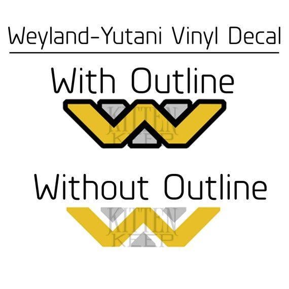 Weyland-Yutani Logo - Weyland-Yutani Logo Vinyl Decal | Alien Movie Series | Car, Phone, Laptop  Decor