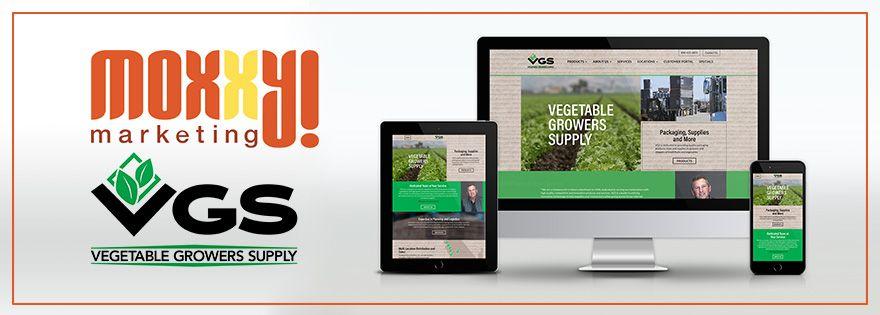 VGS Logo - Moxxy Helps Vegetable Growers Supply Rebrand With New Logo