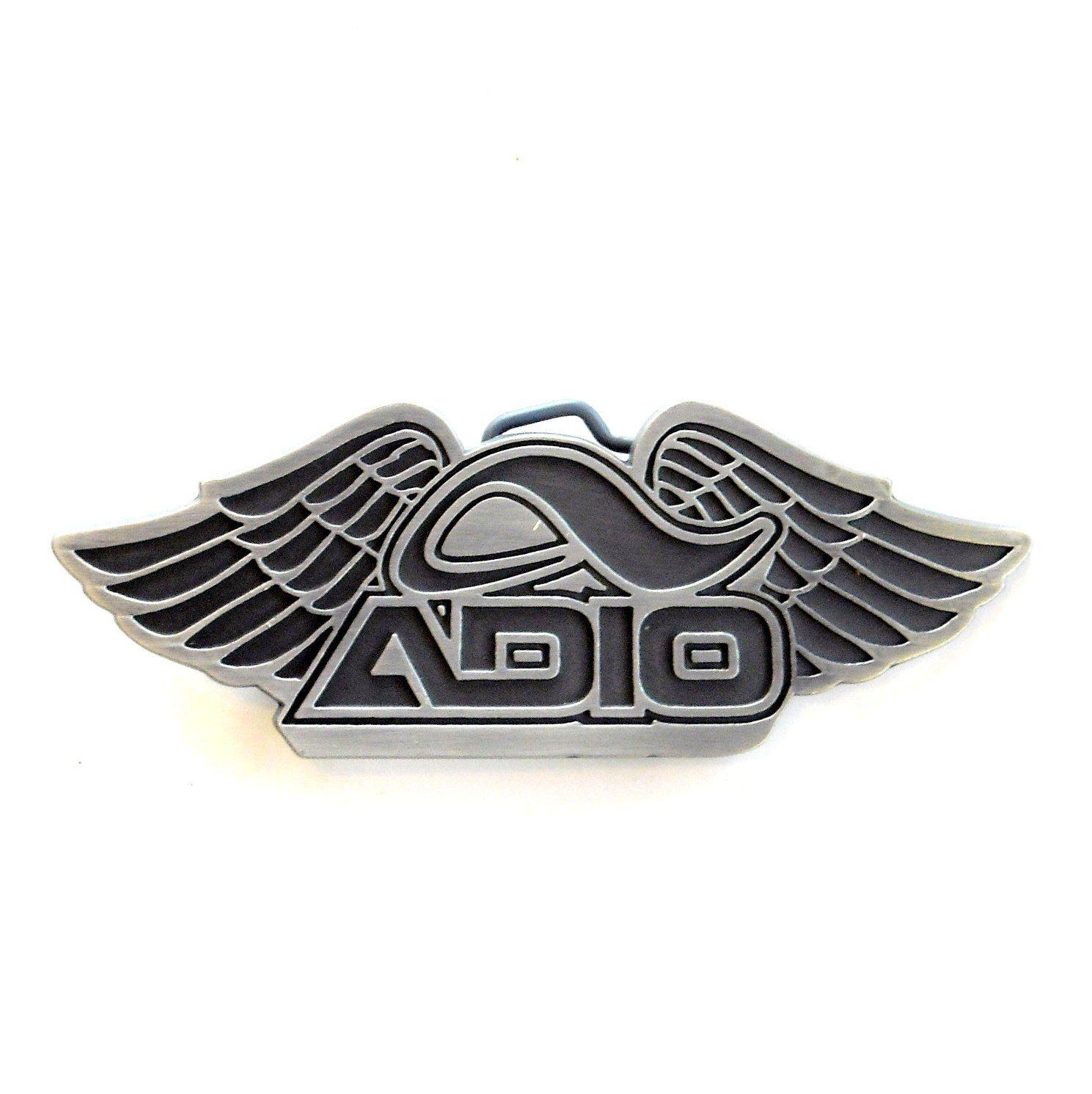 Adio Logo - Adio Logo Shoes Wings Skateboarding Unisex Belt Buckle