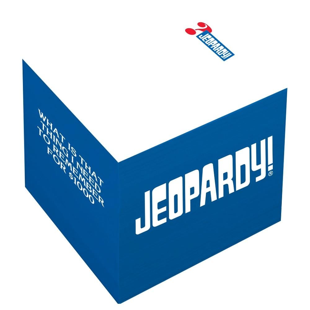 Jepardy Logo - Jeopardy! Logo Paper Cube