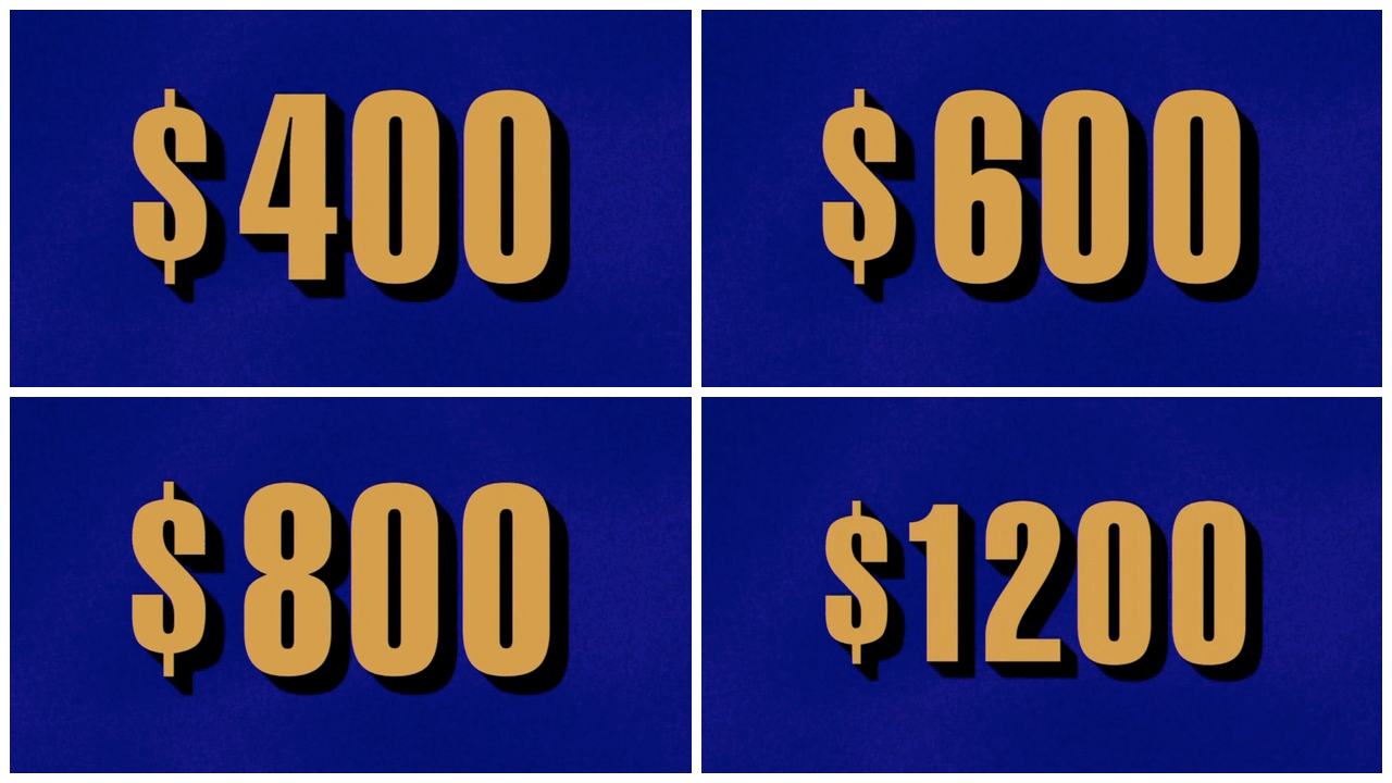 Jeopardy Logo - Jeopardy! Game Show - Fonts In Use