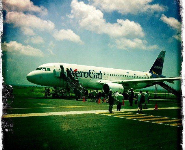 Aerogal Logo - Airline Review; AeroGal - Backpacker Banter