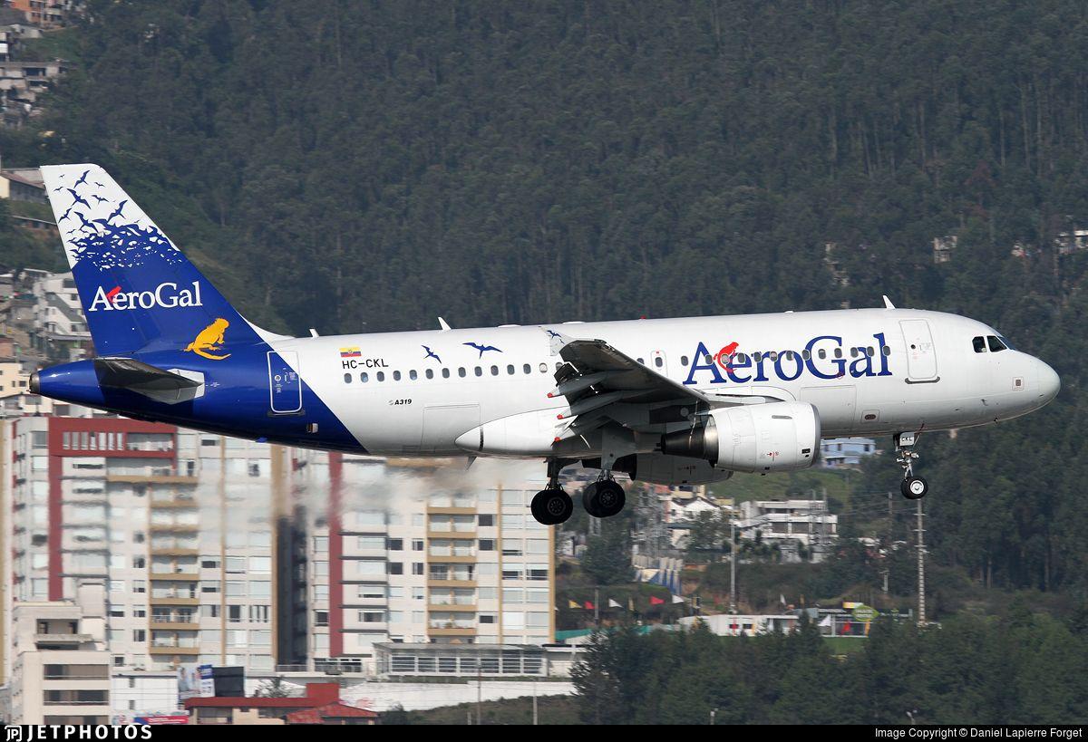 Aerogal Logo - HC CKL. Airbus A319 112. AeroGal Aerolíneas Galápagos. Daniel