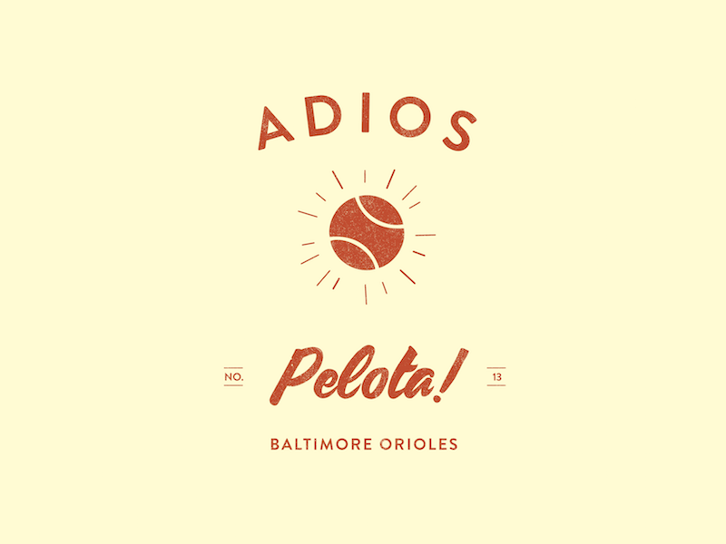 Adios Logo - Adios Pelota! by Forrest Williams 