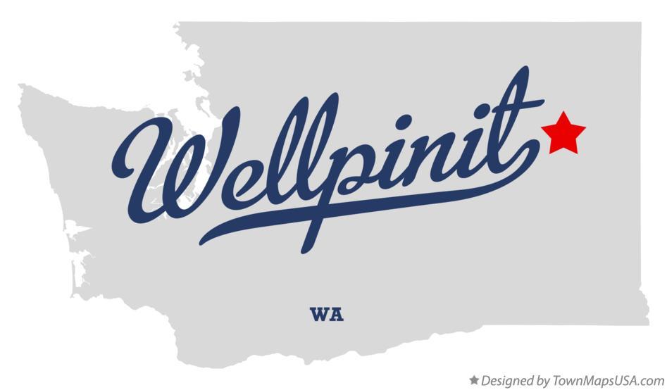 Wellpinit Logo - Map of Wellpinit, WA, Washington