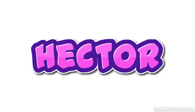 Hector Logo - Hector Logo. Free Name Design Tool from Flaming Text