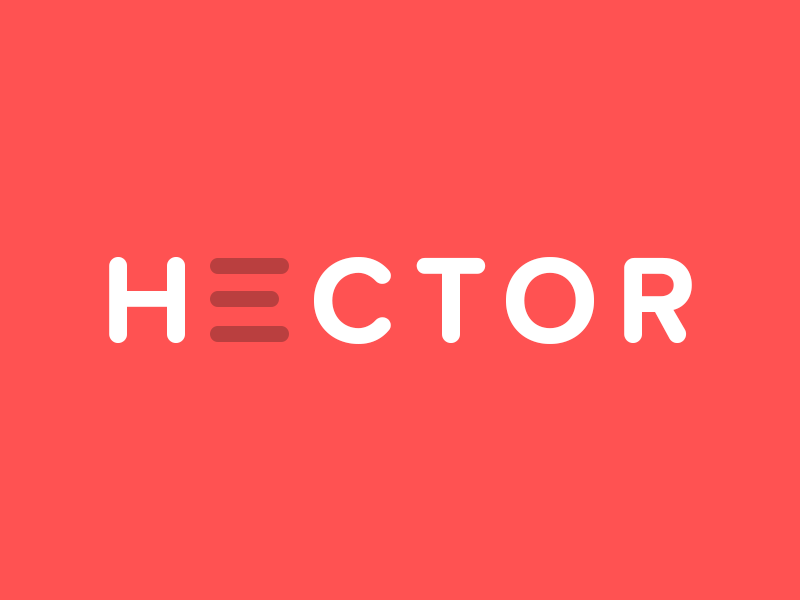 Hector Logo - Hector Logo by RJ McCollam | Dribbble | Dribbble