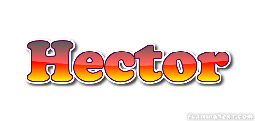 Hector Logo - Hector Logo | Free Name Design Tool from Flaming Text