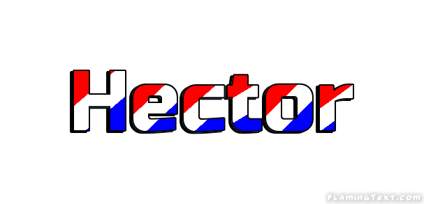 Hector Logo - United States of America Logo. Free Logo Design Tool from Flaming Text