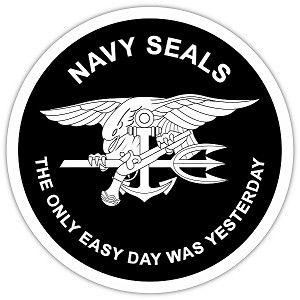 Seals Logo - Navy Seals Logo Vinyl Die-Cut Decal / Sticker ** 4 Sizes **