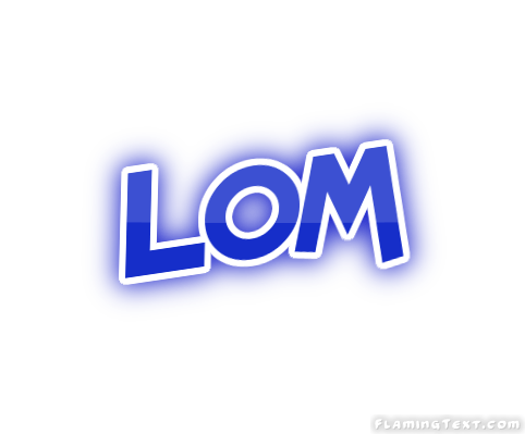 Lom Logo - Bulgaria Logo. Free Logo Design Tool from Flaming Text