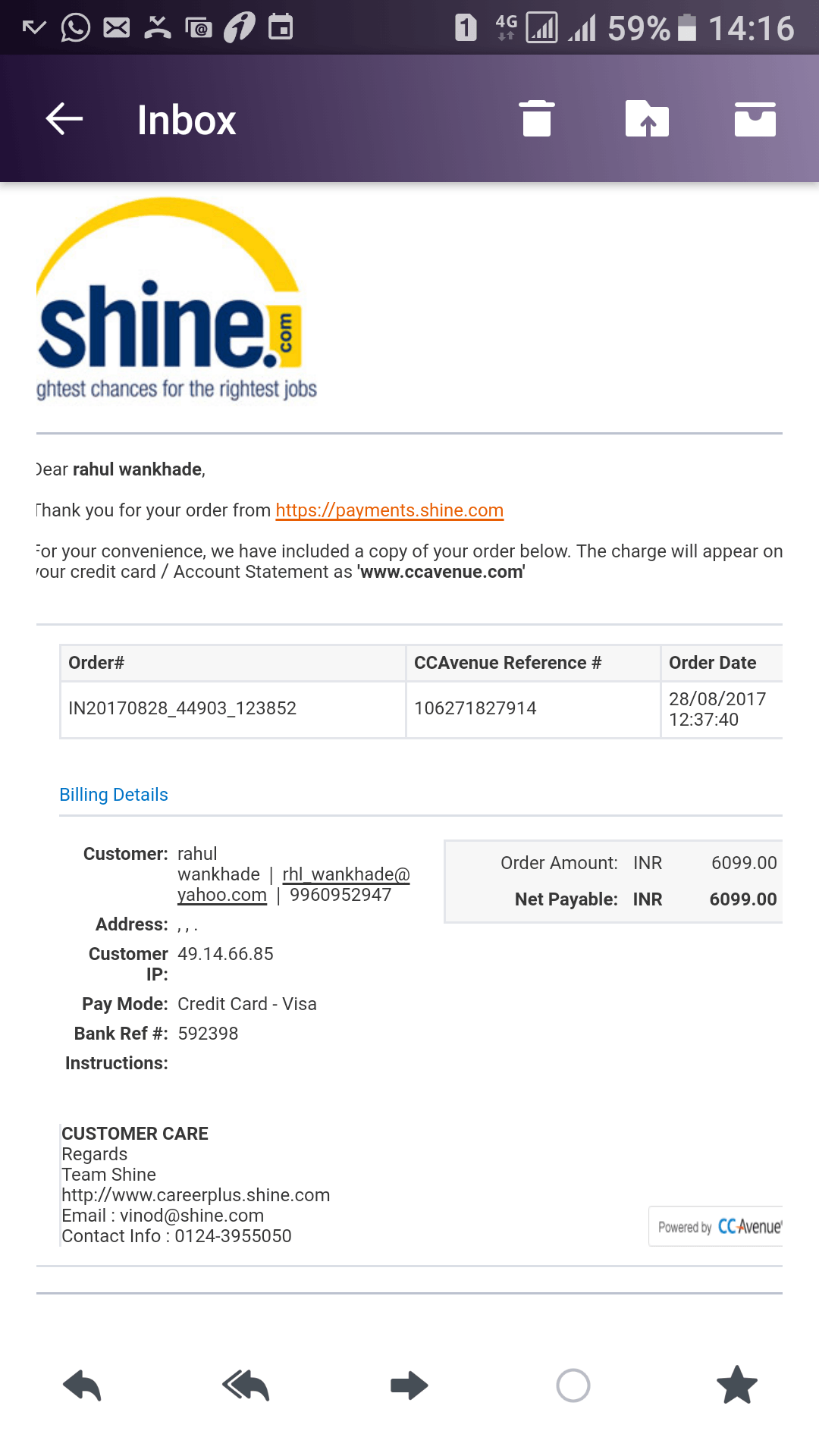 Shine.com Logo - Shine.com Complaints and Reviews — fake commitment and got huge money