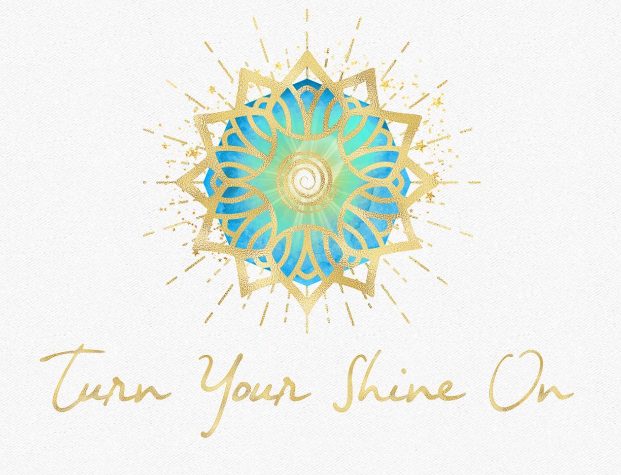 Shine.com Logo - Turn Your Shine On healing for your mind, body, and soul