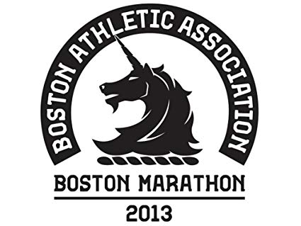 Baa Logo - WHITE BOSTON MARATHON 2013 baa LOGO VINYL DECAL STICKER