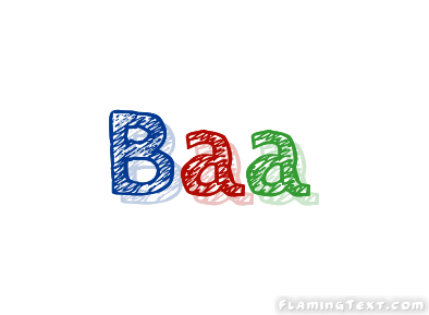 Baa Logo - Ghana Logo | Free Logo Design Tool from Flaming Text