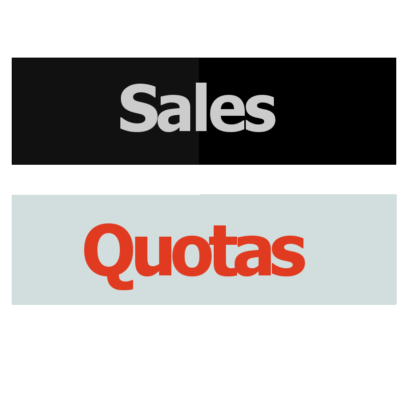 Quota Logo - Sales Quotas