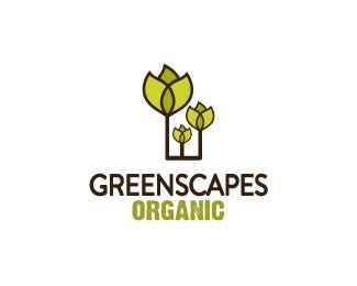 Greenscapes Logo - Greenscapes Organic Designed