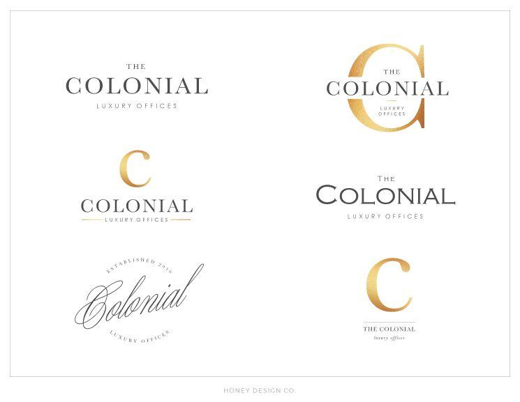 Colonial Logo - Branding & Website Launch | Our Work | Logo concept, Hotel logo ...