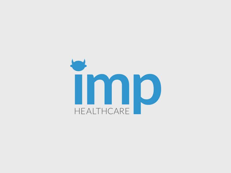 Imp Logo - Healthcare Logo Design - Imp Healtchare