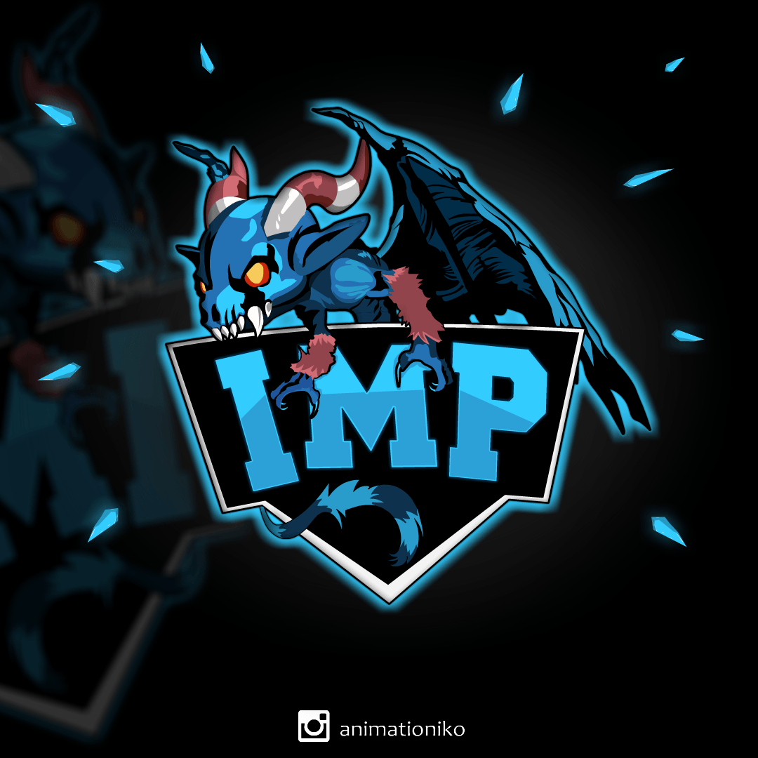 Imp Logo - Animationiko / Niko Balažic Graphic design gallery