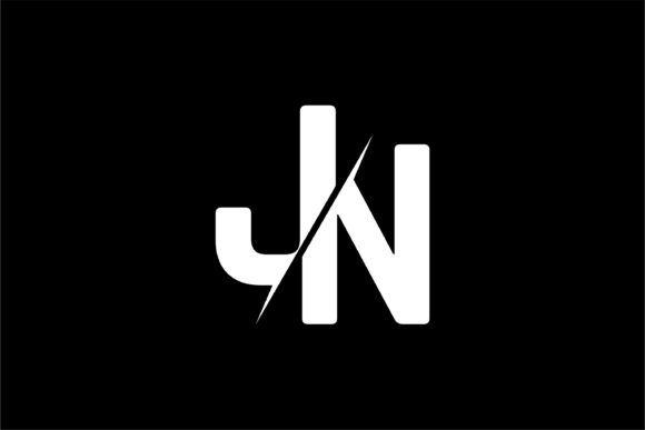 Jn Logo - Monogram JN Logo Design