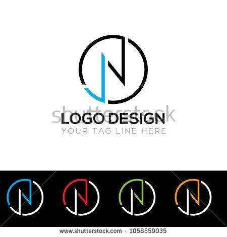 Jn Logo - JN Letter Logo Design Template Vector EPS File #logodesinger,#logo ...