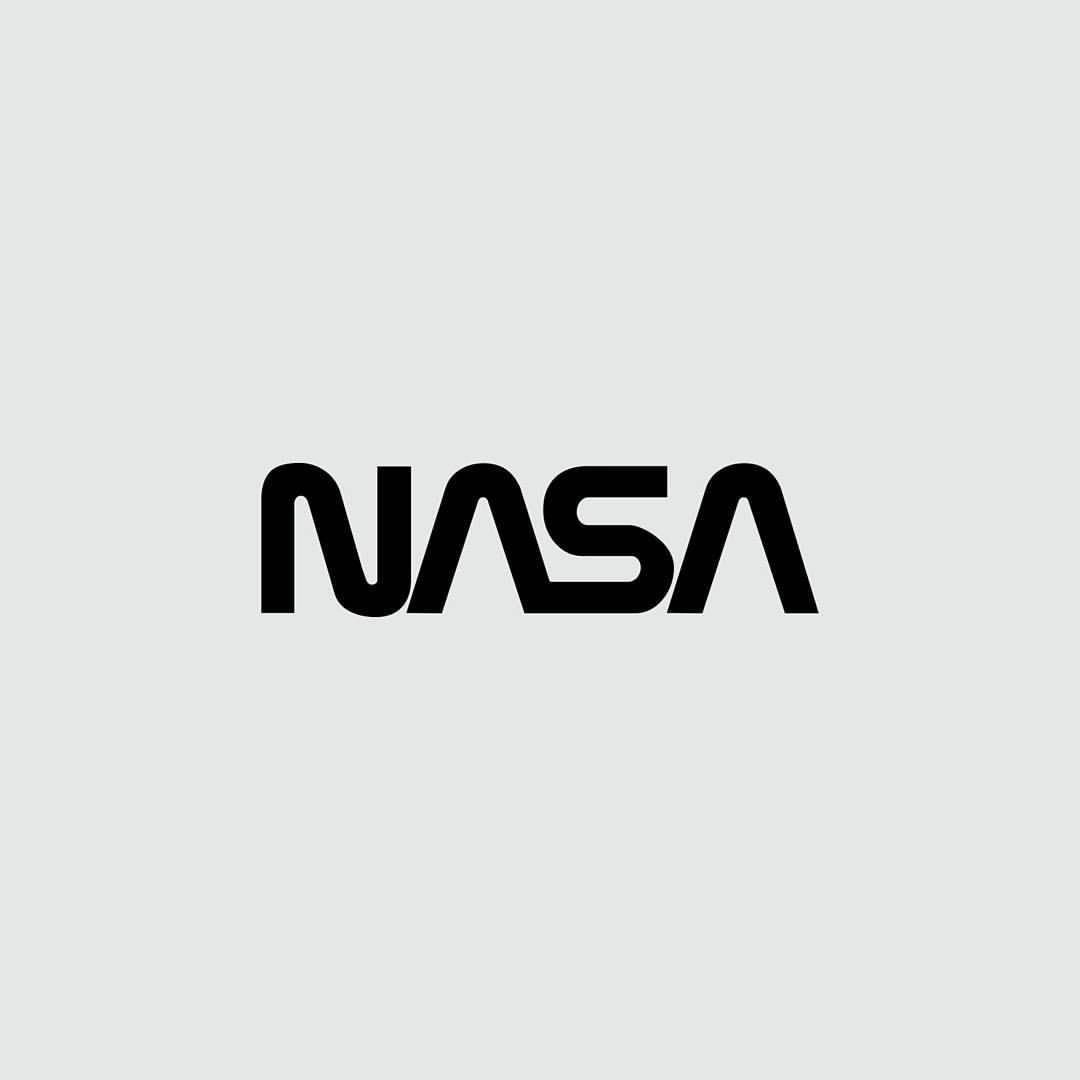 Meatball Logo - The Worm (NASA) by Danne & Blackburn. NASA's first logo was called ...