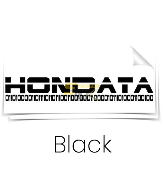 Hondata Logo - Hondata Sticker
