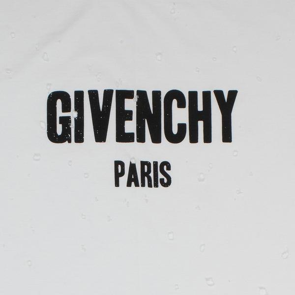 Givinchy Logo - Givenchy Paris Destroyed Logo T Shirt White