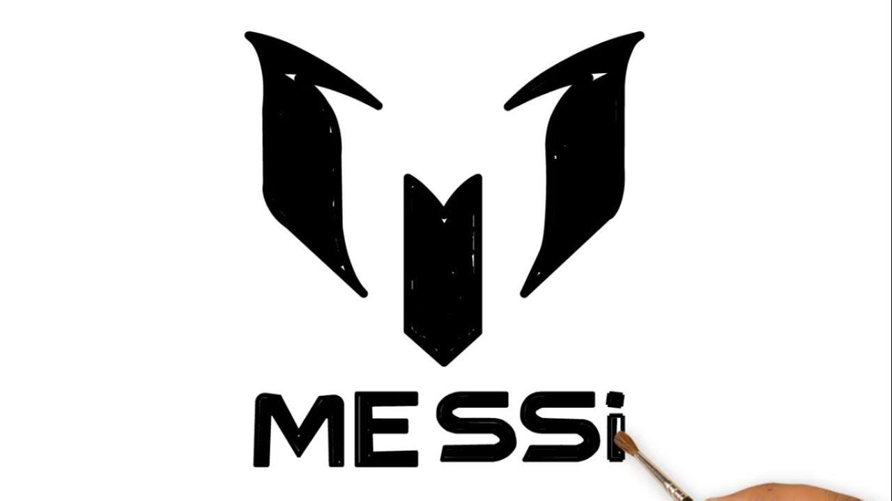 Messi Logo - Drawing The Lionel Messi Logo Lionel Messi coloring page