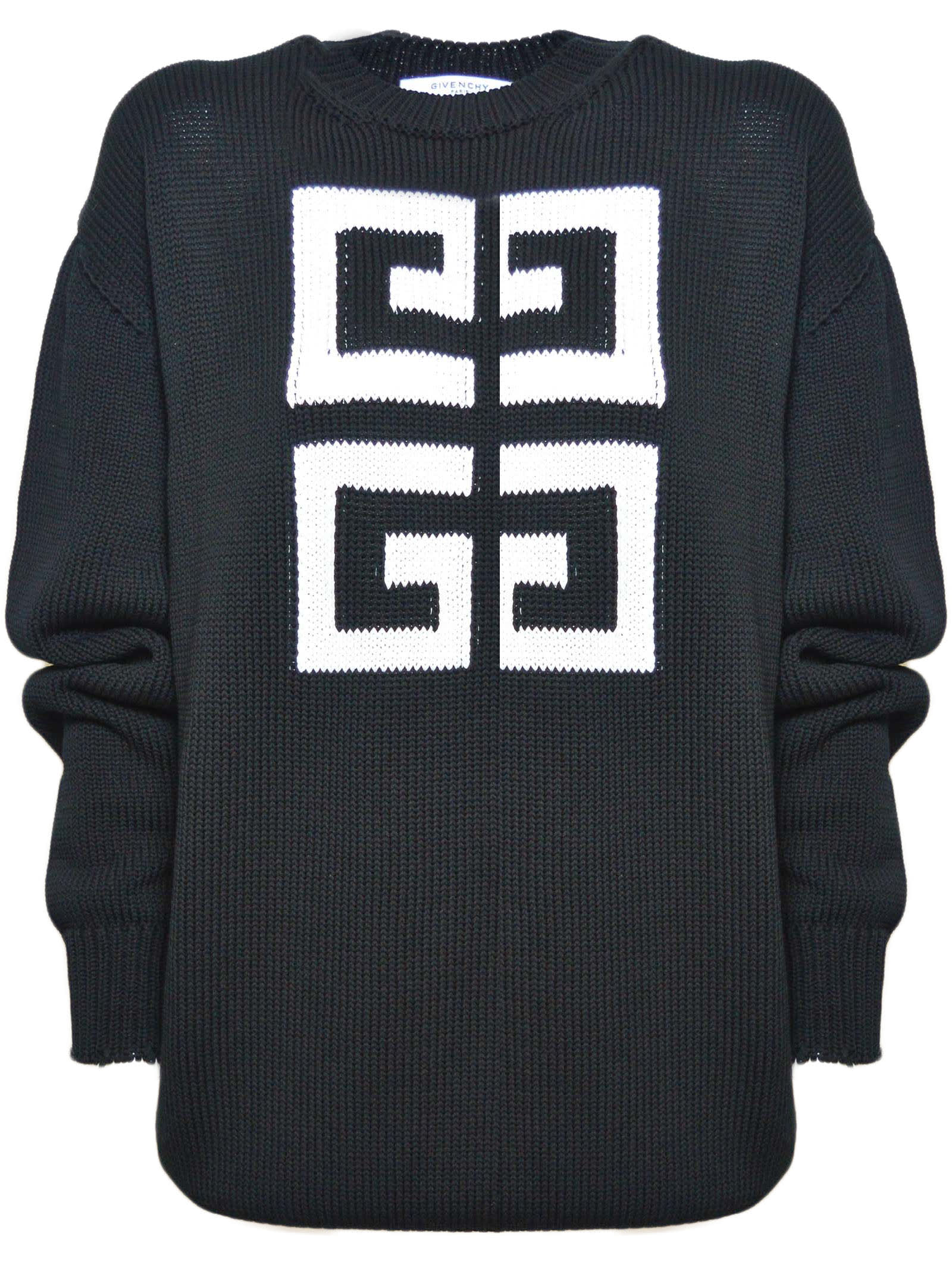 Givinchy Logo - Givenchy Logo Patterned Sweater