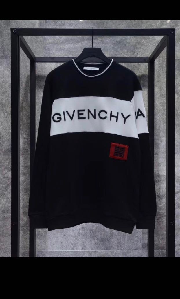 Givinchy Logo - Givenchy logo-embroidered cotton sweater