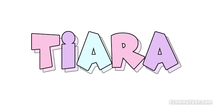 Tiara Logo - Tiara Logo | Free Name Design Tool from Flaming Text