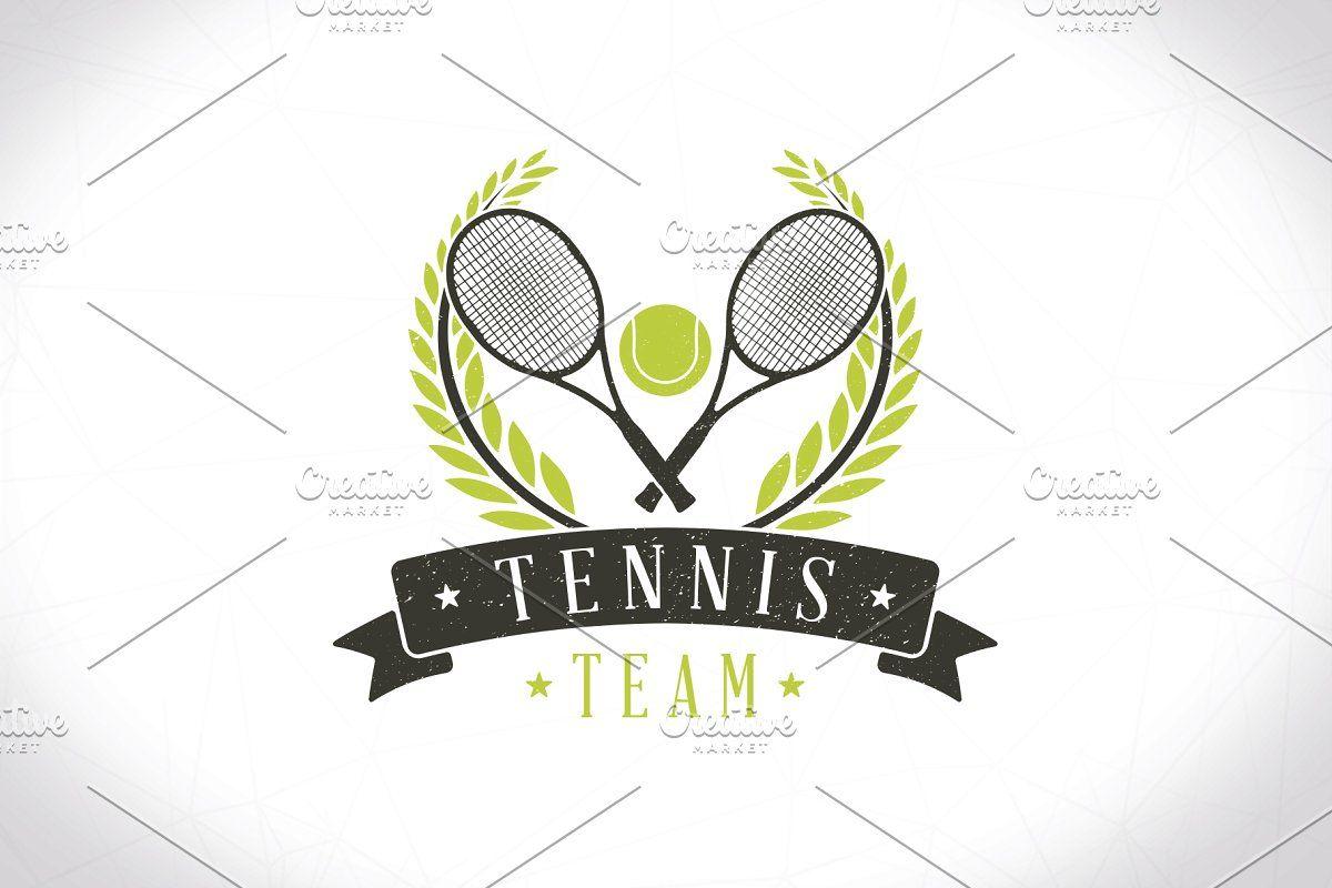 Tennis Logo - Tennis Team Logo Template