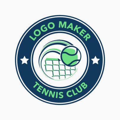 Tennis Logo - Tennis Logo Generator for a Junior League 1641a