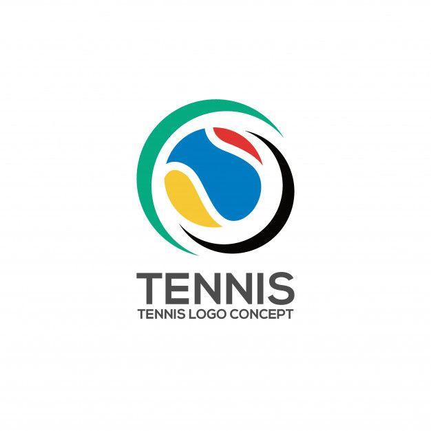 Tennis Logo - Tennis logo design template Vector | Premium Download