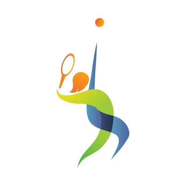 Tennis Logo - Modern Summer Sports Tennis Logo Symbol Template for Free Download ...