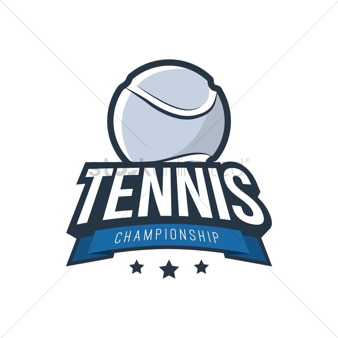 Tennis Logo - Tennis logo element design Vector Image