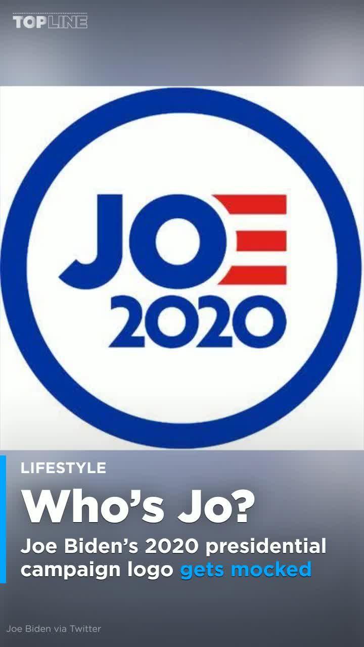 Jo Logo - Joe Biden's 2020 campaign logo gets mocked: 'Who's Jo?'