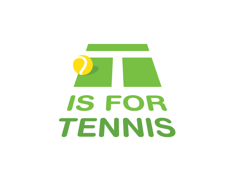 Tennis Logo - T is for Tennis Logo by Andrew Lockhart on Dribbble