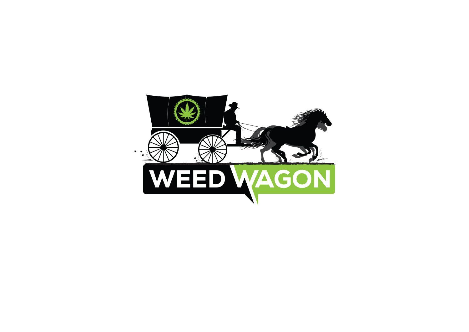 Wagon Logo - Delivery Service Logo Design for Weed Wagon