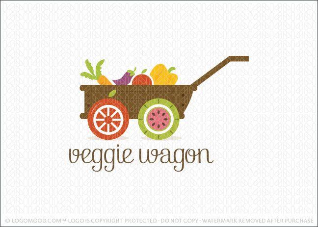 Wagon Logo - Veggie Wagon | Readymade Logos for Sale