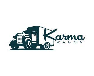 Wagon Logo - Karma Wagon logo | Logos | Logos design, Logo design template ...