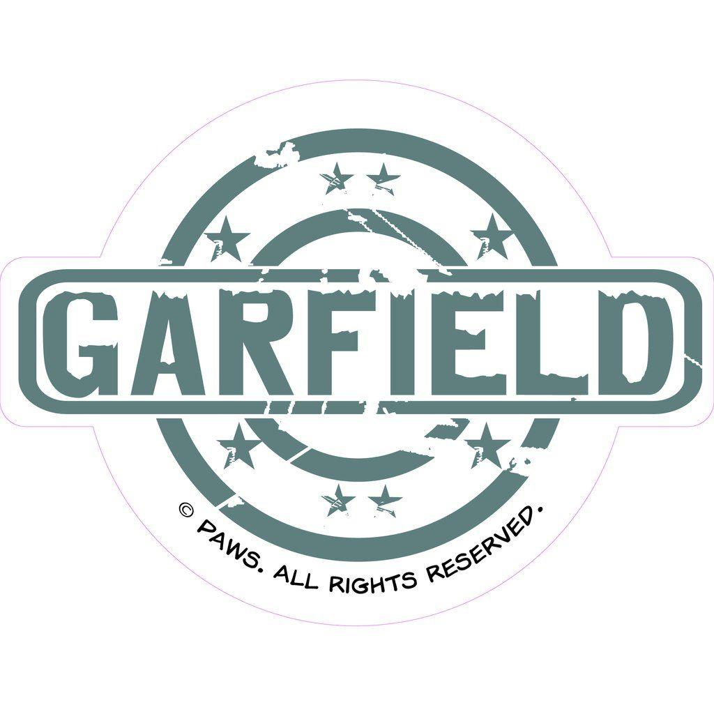 Faded Logo - Garfield Faded Logo Decal