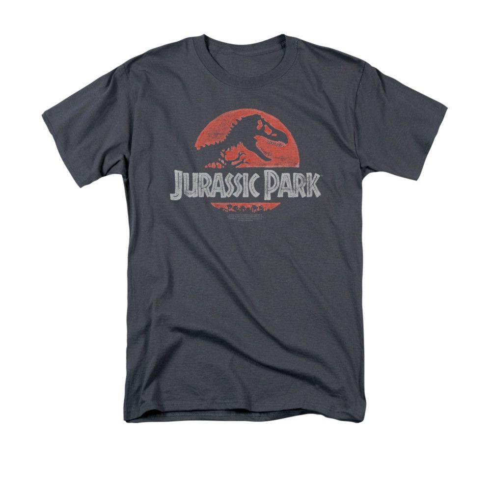 Faded Logo - Jurassic Park T-Shirt - Faded Logo