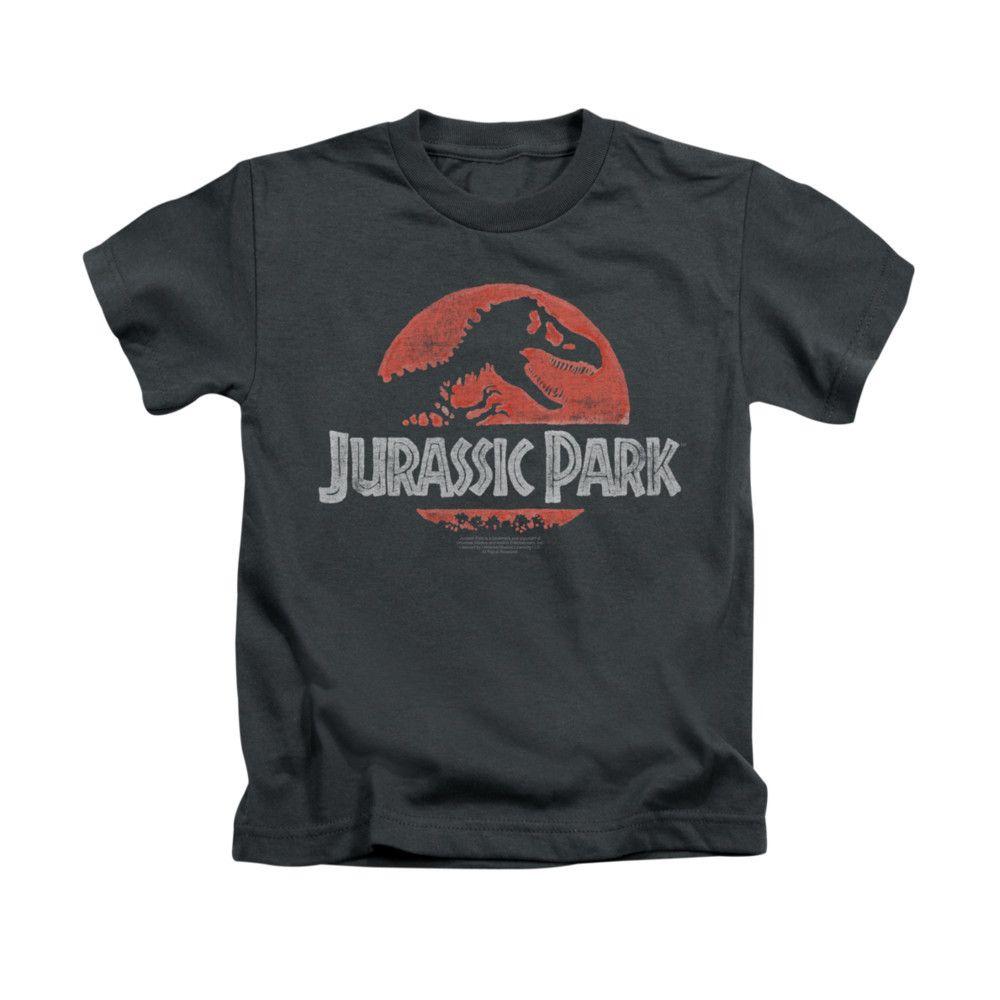 Faded Logo - Jurassic Park Kids T-Shirt - Faded Logo