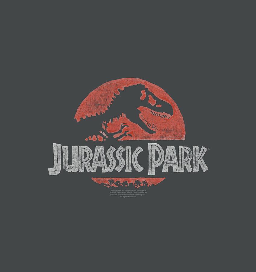 Faded Logo - Jurassic Park - Faded Logo by Brand A