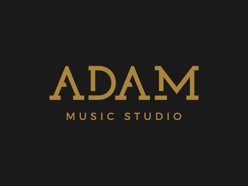 Adam Logo - Adam Music Studio Logo by Keli Kristine on Dribbble