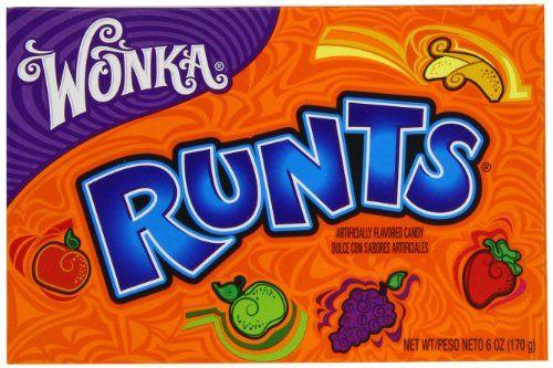 Runts Logo - Wonka Runts Candy, 6-Ounce Packages (Pack of 12)